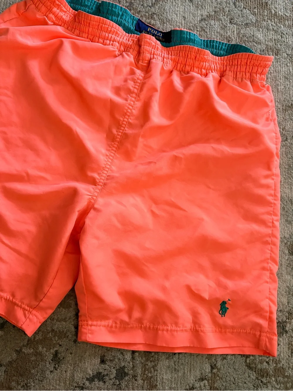 Polo Ralph Lauren Neon Orange Swim Trunks – 32
